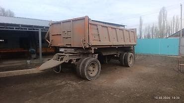 эвакуатор с манипулятором: Прицеп, МАЗ, Самосвал — 1