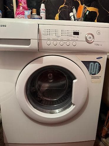 Стиральная машина Samsung фронтальная загрузка Характеристики и at lalafo.kg Стиральная машина Samsung фронтальная загрузка Характеристики и
