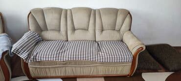бу мебил: Турецкая мебель (2 кресла, 1 диван) в идеальном состоянии — 1