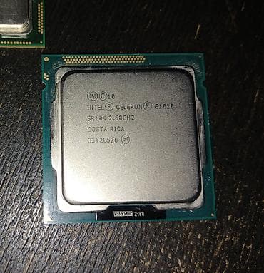 процессор intel celeron processor g1620: Процессор, Б/у, Для ПК — 7