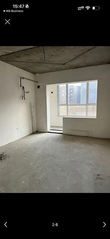 107: 1 комната, 55 м², Кок-Жар мкр 107 серия, 9 этаж, ПСО (под самоотделку) — 5
