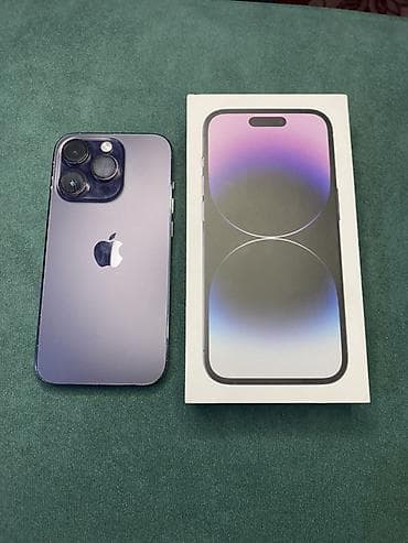 или миняю: IPhone 14 Pro, 512 ГБ, Deep Purple, Коробка, 88 % — 8