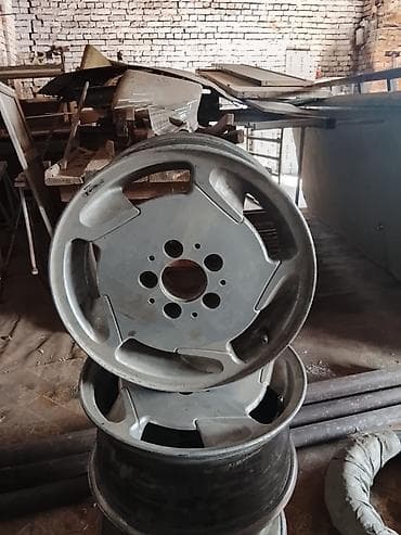step rf3: Литые Диски R 15 Mercedes-Benz, Комплект, отверстий - 5, Б/у — 1