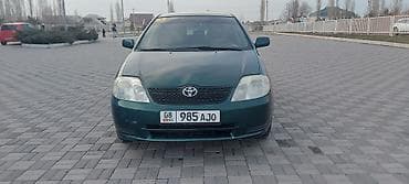 тайота калдина 2: Toyota Corolla: 2002 г., 1.4 л, Механика, Бензин, Седан — 8