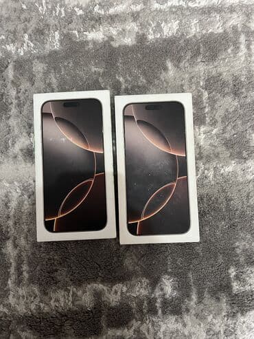 айфон 16 про цена ош: IPhone 16 Pro Max, Жаңы, 256 ГБ, Matte Gold, Заряддоочу түзүлүш, Кабель, Куту, 100 % — 1