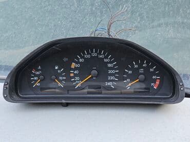 спидометры: Щиток приборов Mercedes-Benz 1997 г., Б/у, Оригинал, Германия — 12