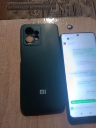 redmi 13a: Redmi, Redmi Note 12, Б/у, 256 ГБ, цвет - Черный, 2 SIM — 2