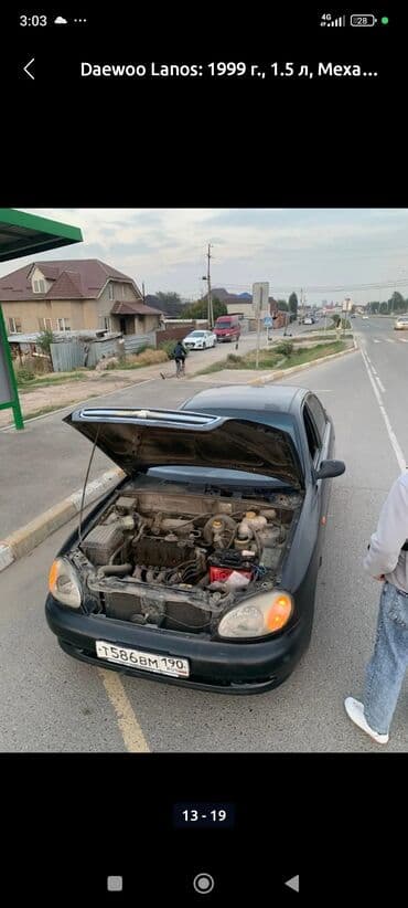 авто с последующим выкупом хонда фит: Daewoo Lanos: 1999 г., 1.5 л, Механика, Бензиновая, Седан — 8