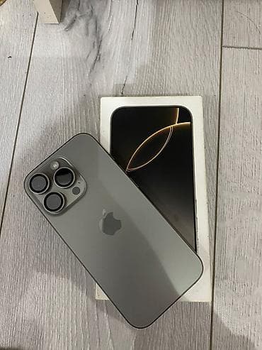 macbook pro 13 m2: IPhone 16 Pro, Б/у, Natural Titanium, Коробка — 1