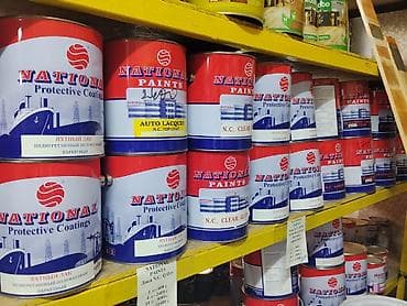 Лаки и покрытия NATIONAL PAINTS Ассортимент профессиональных лаков и