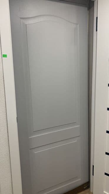 двери мешкомнатный: Межкомнатная дверь со стеклом, цвет - Серый, 200 * x 80 см, Новый — 2