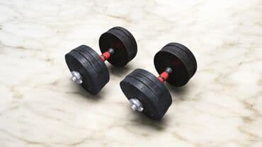 2 гантели. Разборные, железные. каждая гантеля по 30кг общий вес 60кг at lalafo.kg 2 гантели. Разборные, железные. каждая гантеля по 30кг общий вес 60кг