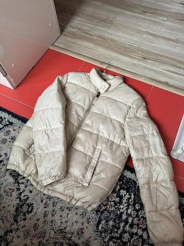 Личные вещи: Женская стеганая куртка, цвет шампань/молочный. - Крой: прямой - — 1