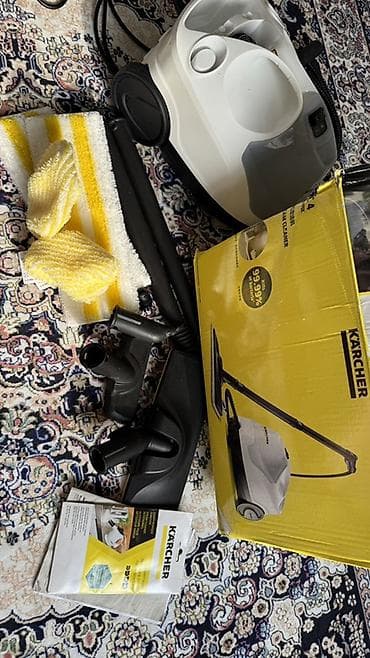 сухой пар: Пароочиститель Karcher, Напольный — 4