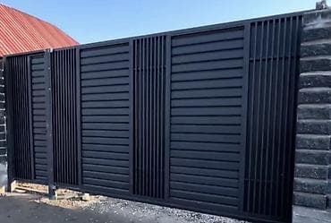 Окна и комплектующие: Качественные ворота, есть готовые варианты и можем сделать под ваш — 2