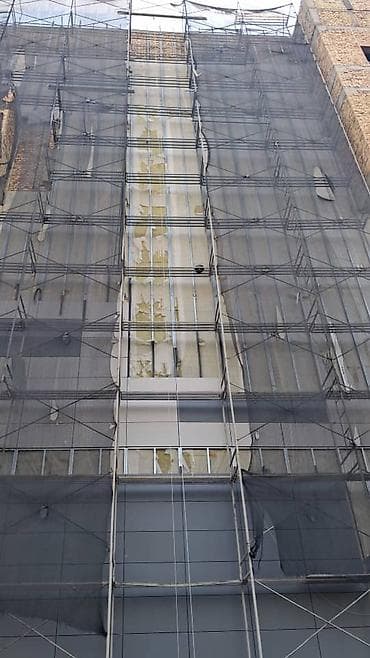 битоные заборы: Аренда фасадных лесов, 10сим за 1 габариты, 1 комплект 5м²2 — 3