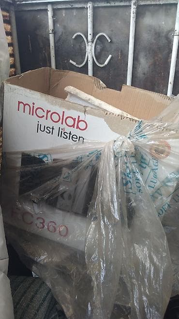 колонка microlab: Акустическая система Microlab FC360 (2.1) - Комплектация: сабвуфер — 3