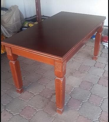 журнальный стол: Стол для зала, Б/у, Не раскладной, Прямоугольный — 1