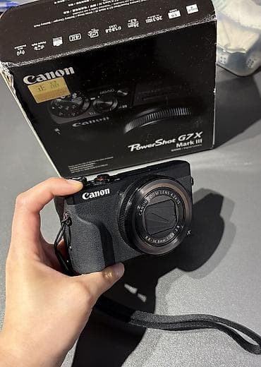 powershot: Canon PowerShot G7 X Mark III — компактная камера для фото и видео — 1