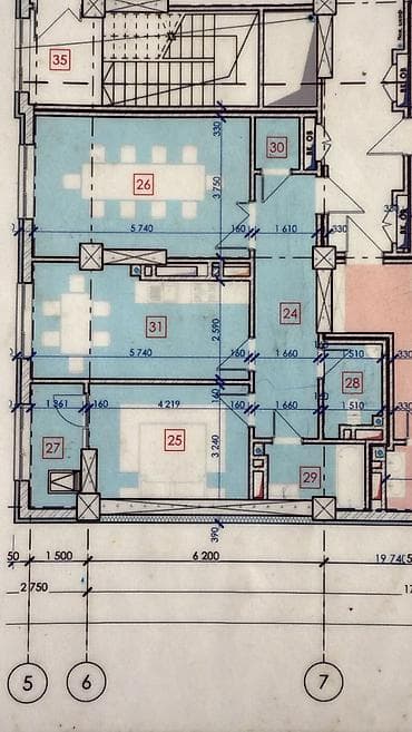 2 бөлмө, 74 м², Элитка, 7 кабат, Даяр ПСО (өзү оңдоп түзөтүп бүтүү үчүн)
