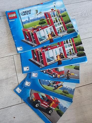 Игрушки: LEGO 60004 Набор практически в полной комплектации — примерно 97–99% — 4