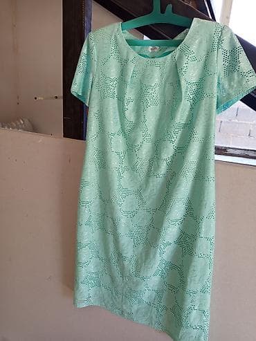 Женские платья — подборка из 4 моделей 1) Мятное кружевное - Цвет