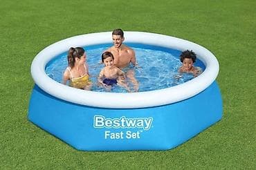 Спорт жана эс алуу: Бассейн надувной Bestway Fast Set Pools 305х66 см (57456 BW) — 1