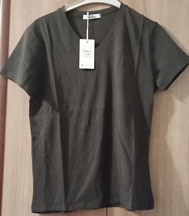 pull bear: Женские блузы ESSAY, 2 модели, размер 48,футболки хб,платья хб,рубашка — 6