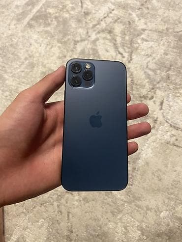 IPhone 12 Pro, цвет Pacific Blue. - Экран 6.1", OLED Super Retina XDR