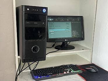 Компьютер, ядер - 16, ОЗУ 8 ГБ, Игровой, Б/у, AMD A, AMD Radeon 520, Без накопителя