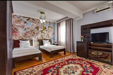 пол дома бишкек: Просторный номер с двумя одноместными кроватями и зоной отдыха — 4