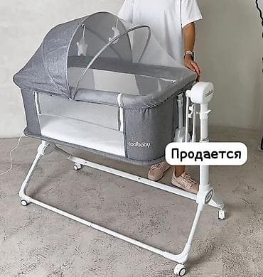 Балдар эмереги: Детская прикроватная кроватка-колыбель Coolbaby - Формат 2-в-1 — 1