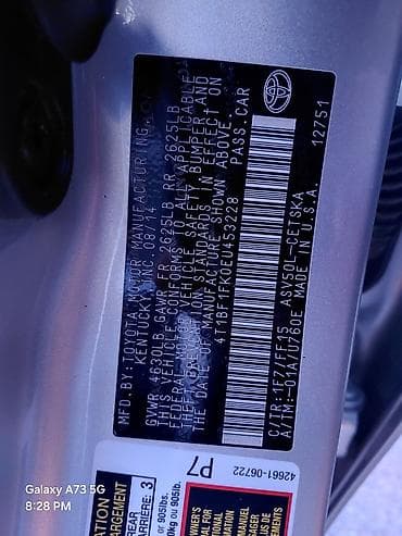 camry 5: Toyota Camry: 2014 г., Автомат, Бензин, Седан — 6