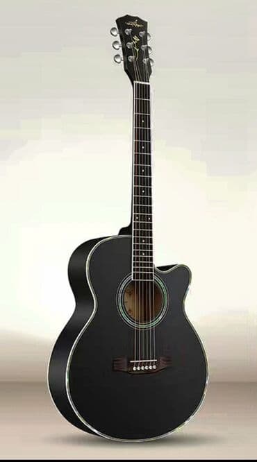 Ковролин: Акустическая гитара Guitarist, форма Grand Auditorium с вырезом — 2