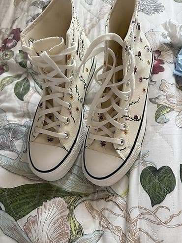 Кроссовки, 37.5, Converse, Новый, цвет - Бежевый — 7