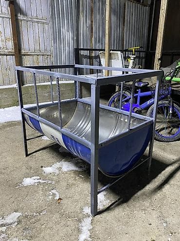 поилка для коров купить: Адрес Бишкек ак батада Жаны темир,бочкалардан жазалган Кормушка — 3