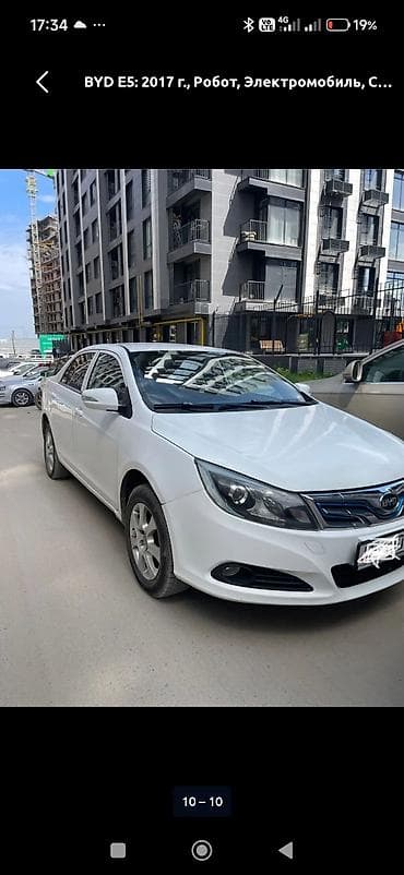 машины byd: BYD E5: 2017 г., Автомат, Электромобиль, Седан — 3