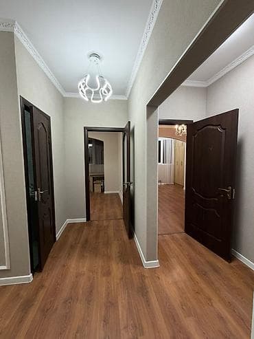 Квартиры: 2 комнаты, 66 м², Кок-Жар ж/м 106 серия улучшенная, 2 этаж, Косметический ремонт — 9