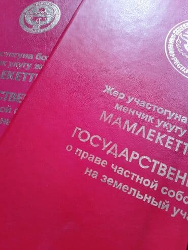 дом на иссык куле: 52 соток, Для строительства, Красная книга, Тех паспорт — 6