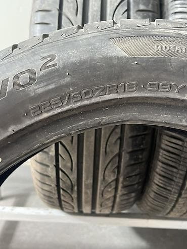 каток кант: Шины 225 / 50 / R 18, Лето, Комплект, Легковые, Hankook — 4