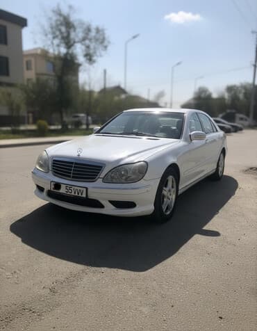 s klass: Mercedes-Benz S-Class: 2000 г., 4.3 л, Автомат, Бензин, Седан — 2