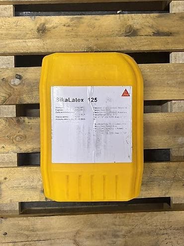 SikaLatex 125 — жидкая полимерная добавка и адгезионная грунтовка для