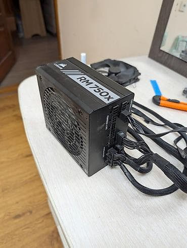 Комплектующие для ПК: Блок питания, Б/у, Corsair, 750 Вт, Gold, 750 Вт — 2