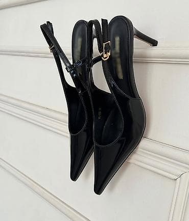 Туфли, 38, Yves Saint Laurent, Новый, цвет - Черный, Самовывоз, Платная доставка — 2