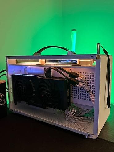 Корпус ПК, Б/у, Galax, Mini-ITX, цвет - Белый
