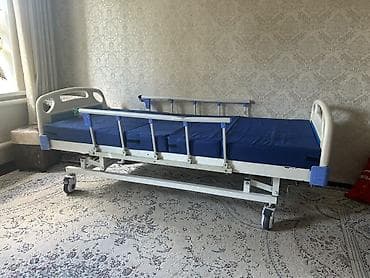 Мед. товарлар: Функциональная медицинская кровать с матрасом - Размер спального — 4