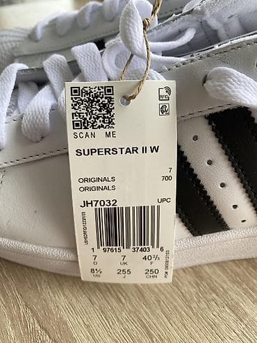 бу красофки: Кроссовкалар, 40, Adidas Originals, Жаңы, түсү - Ак, Өзү алып кетүү, Акылуу жеткирүү — 5