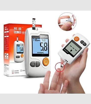 где можно купить глюкометр: Глюкометр Sannuo (Sinocare) GA-3 Компактный прибор для быстрого — 1