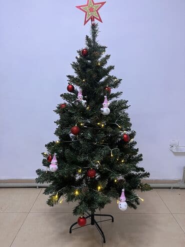 купить елку искусственную недорого: Ёлка Ель 150см + игрушки [ акция 50% ] - низкие цены в городе! — 1