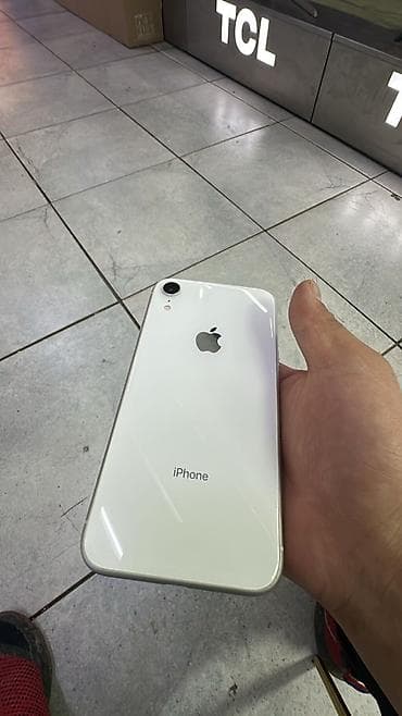 aplle 7: IPhone Xr, Б/у, 128 ГБ, White Titanium, 79 % — 3